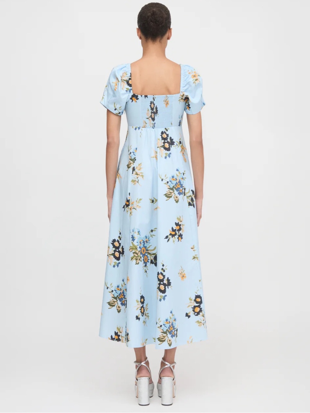 Hill House Matilda Midi Dress Sloane Floral - Picture 8 of 9